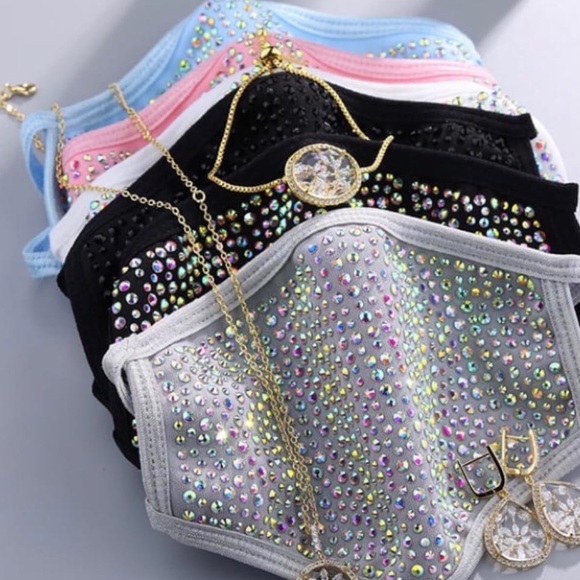 Crystal Face Mask (Blue) - Picture 4 of 4